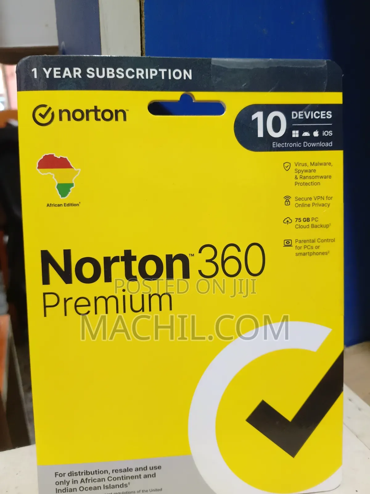 Norton 360 Premium10 User 1 Year Subscription