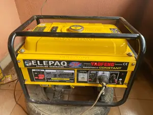 Few Months Used Elepaq 3.5kva Gasoline Generator