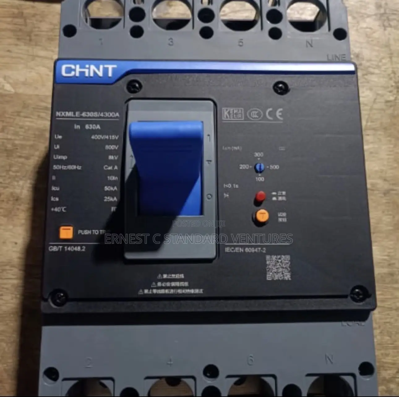 Chint McCb Breaker 630a