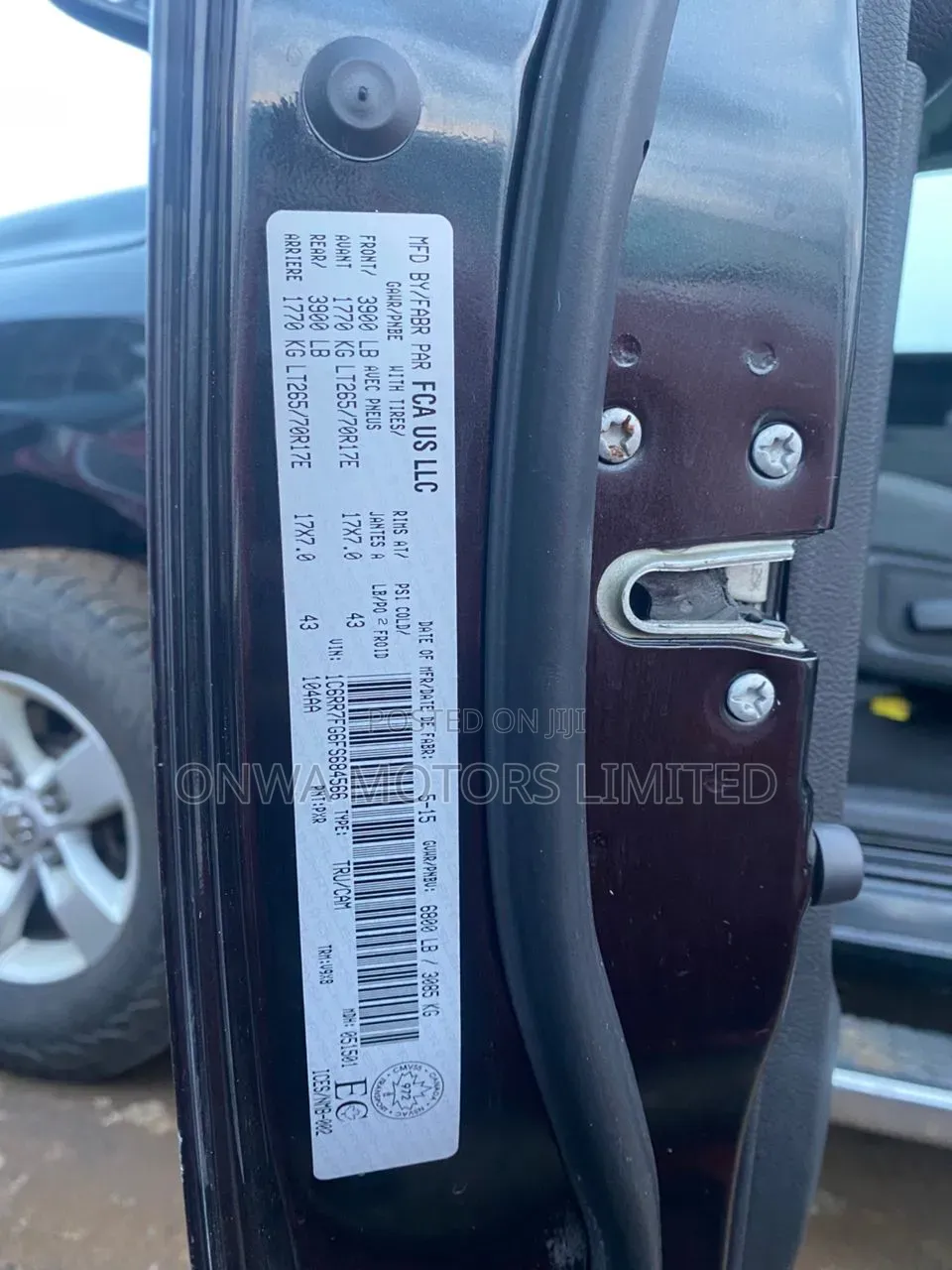 RAM 1500 2015 Black