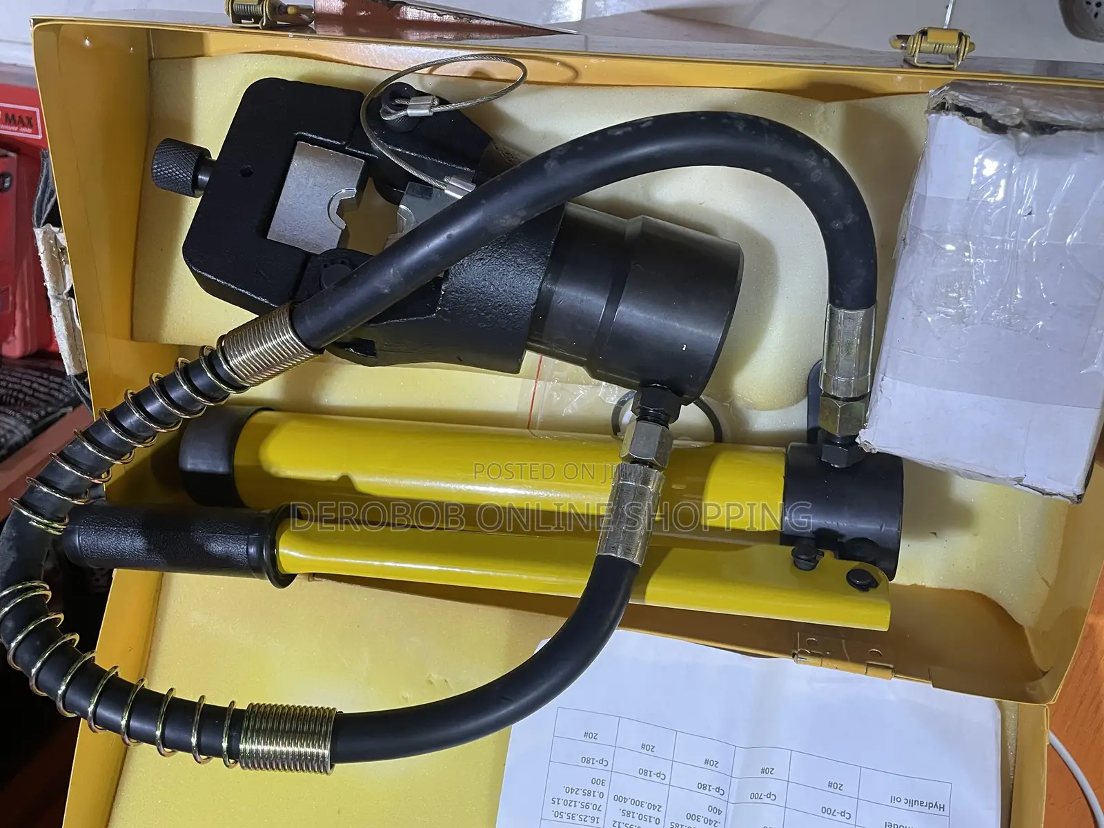 Hydraulic Busbar Punching Tools