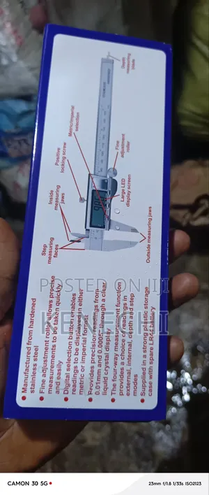 Digital Caliper 6" for Measurements