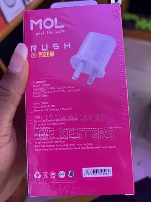 iPhone Mol 20w Charger