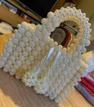 Luxury Handmade Mini Pearl Beaded Bag