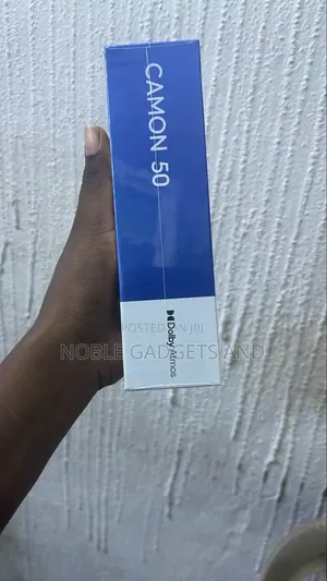 New Tecno Camon 50 256 GB Black