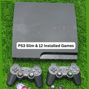 Ps3 Slim With Installed Games