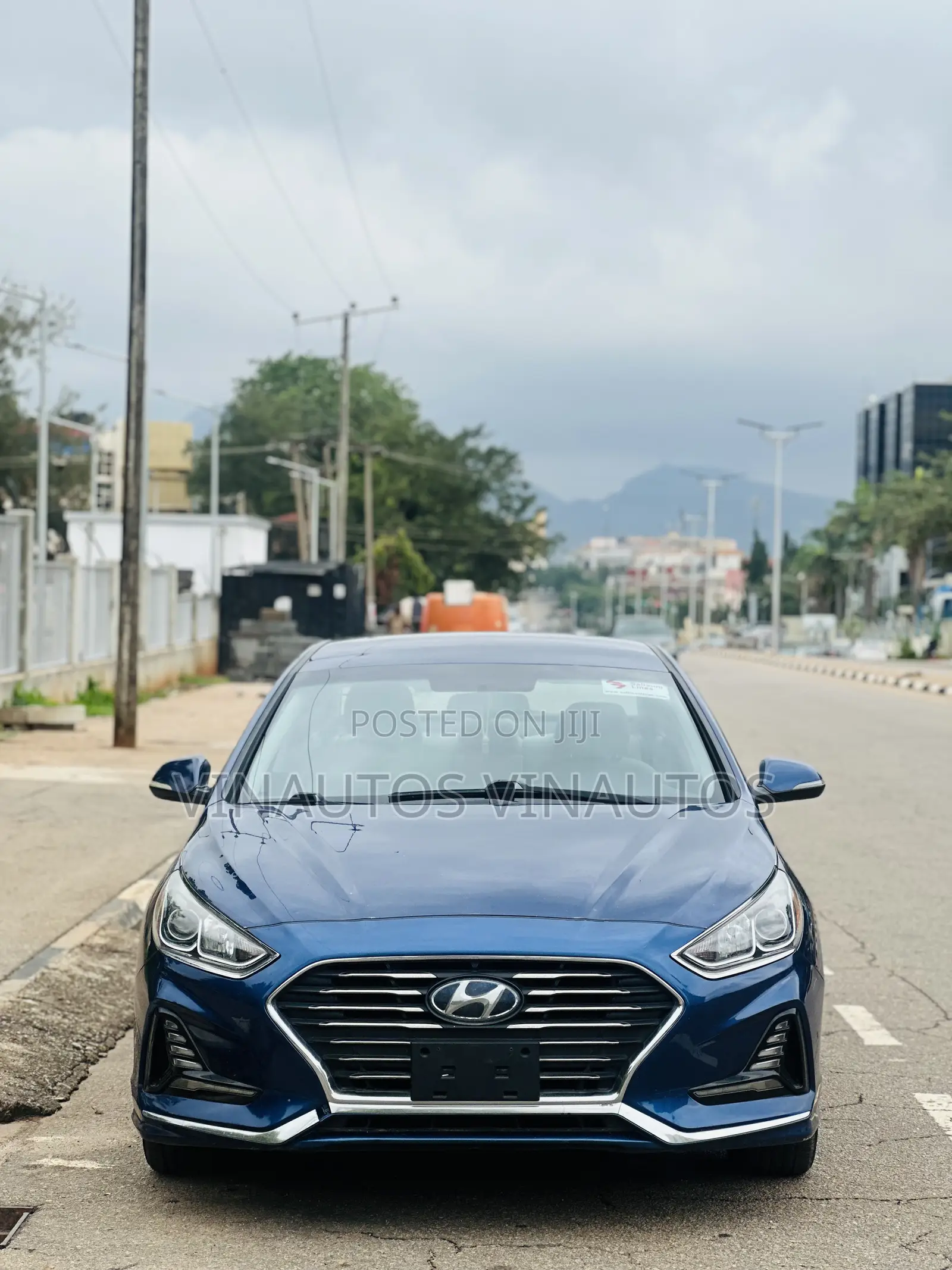 Hyundai Sonata 2018 Blue