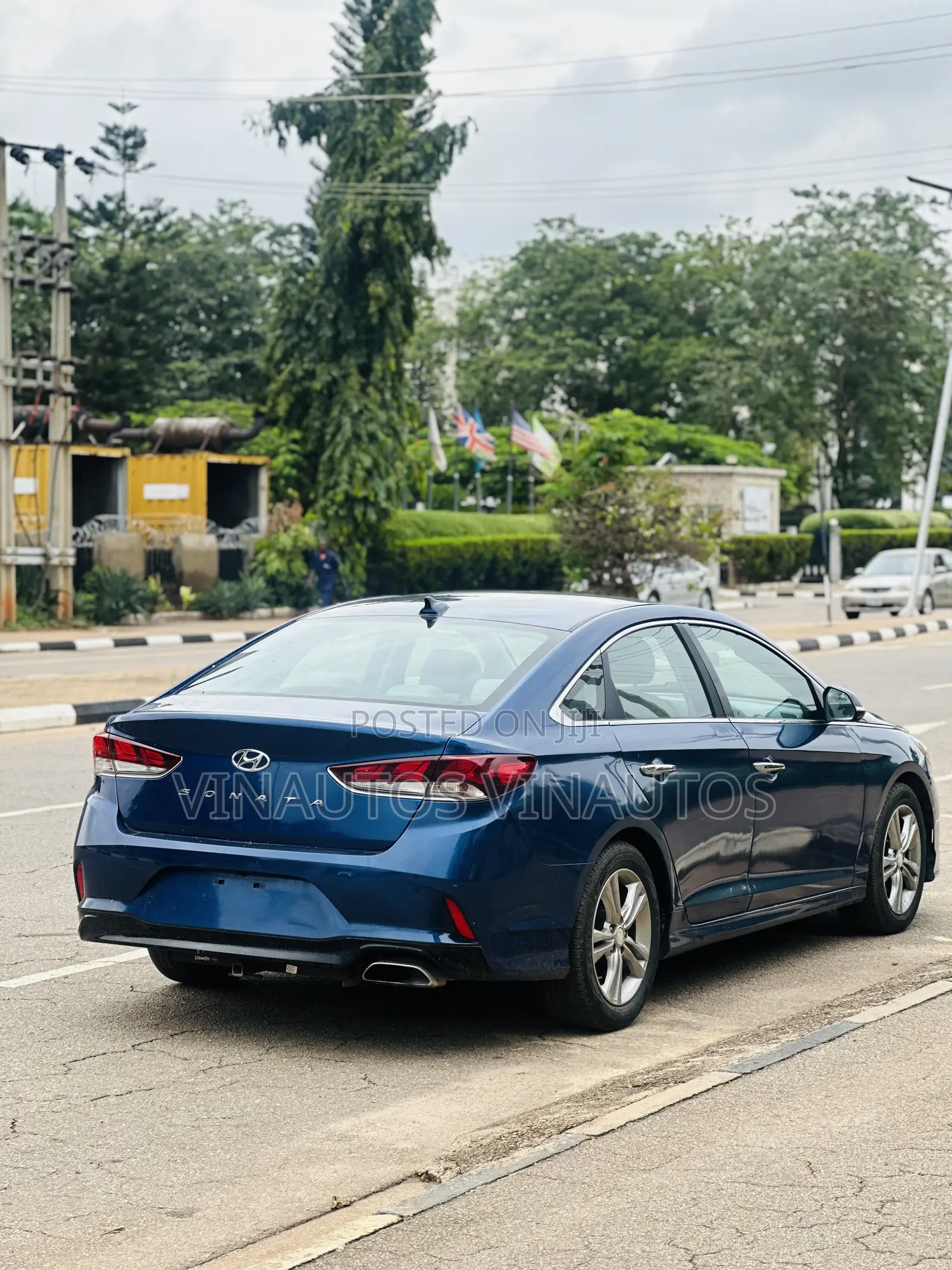 Hyundai Sonata 2018 Blue