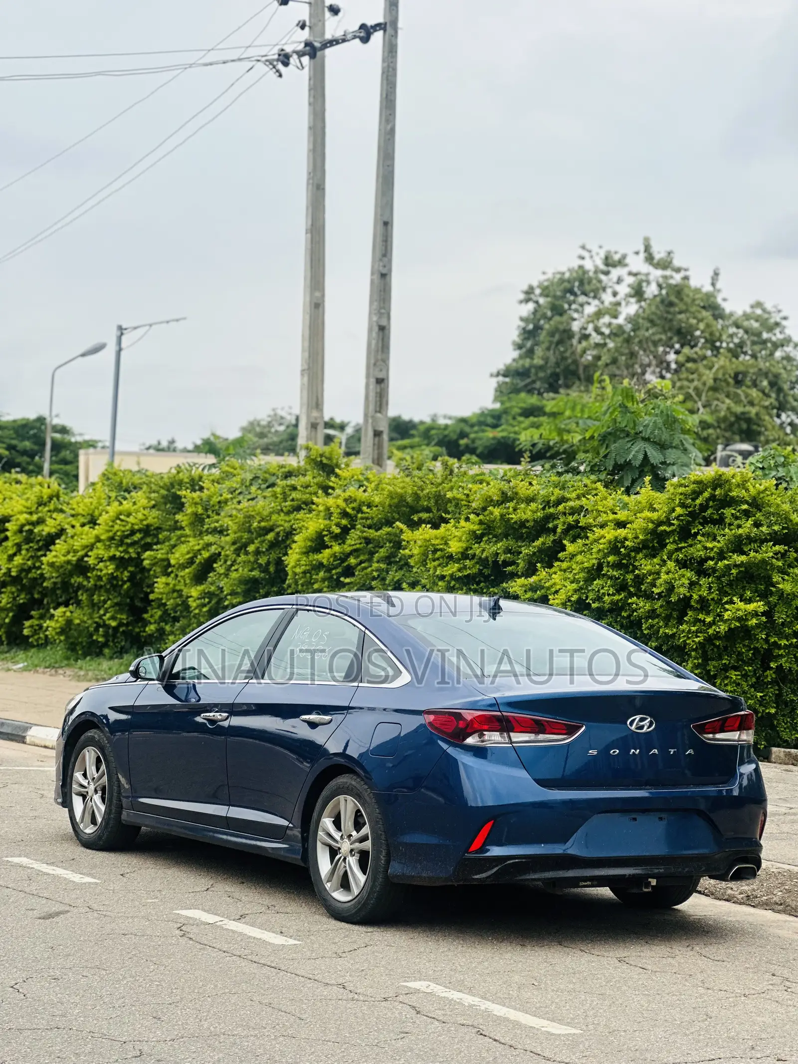 Hyundai Sonata 2018 Blue