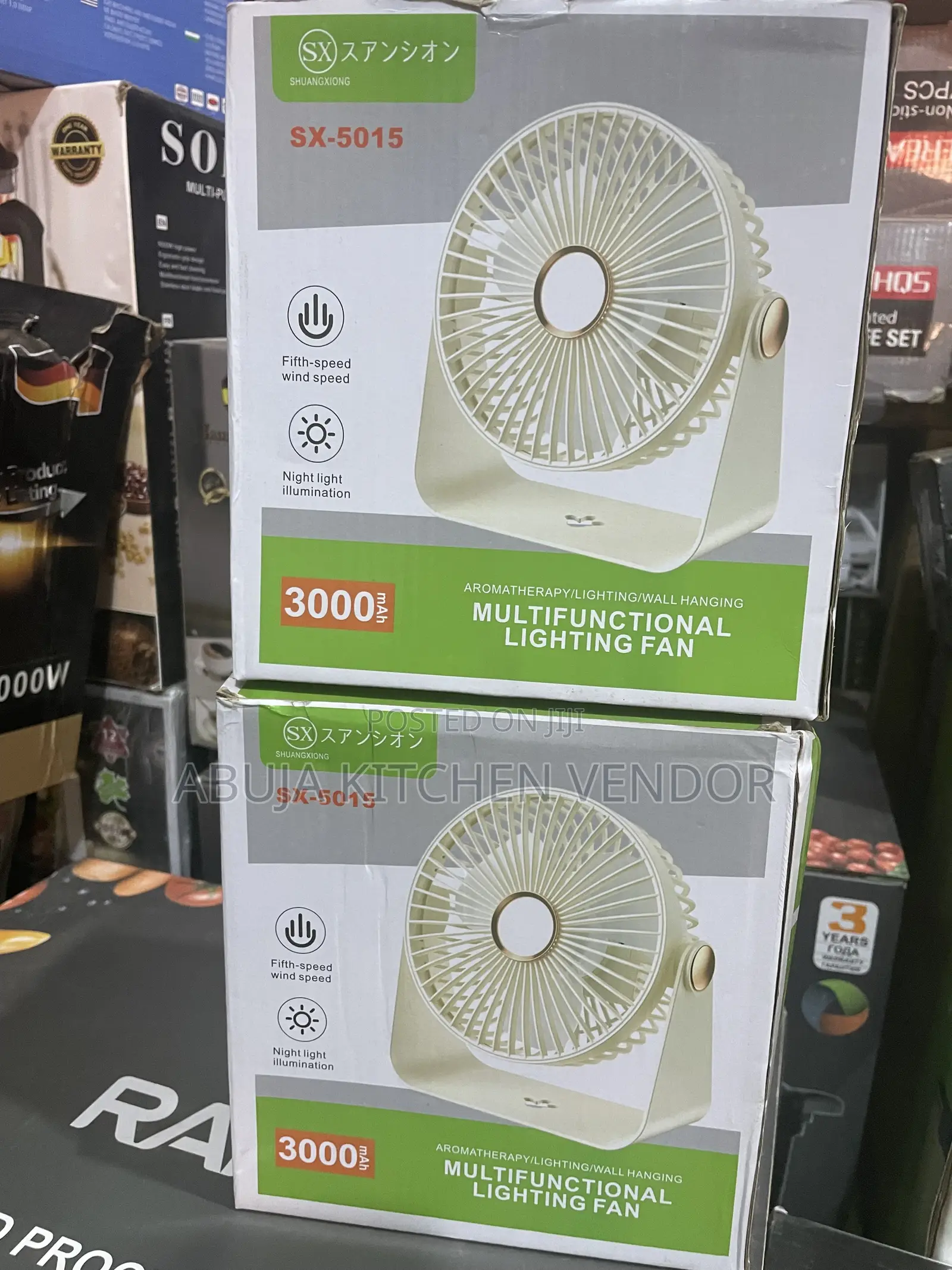 Multifunctional Lighting Fan