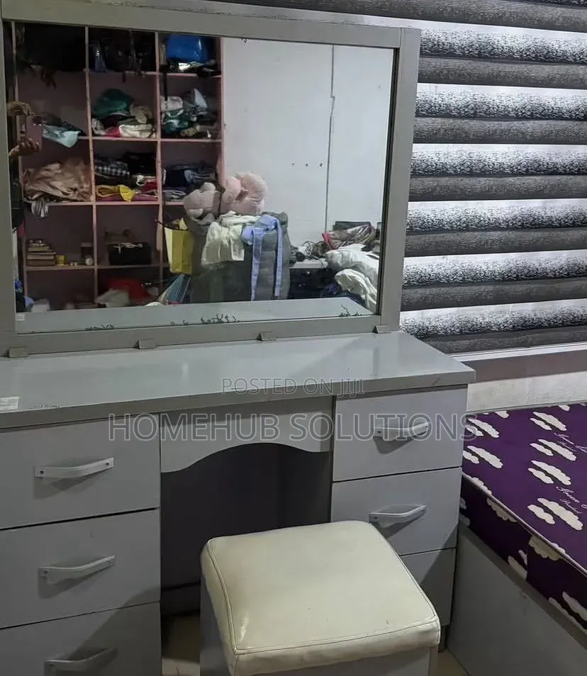 Dresser With Stool