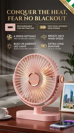 Rechargeable Fan