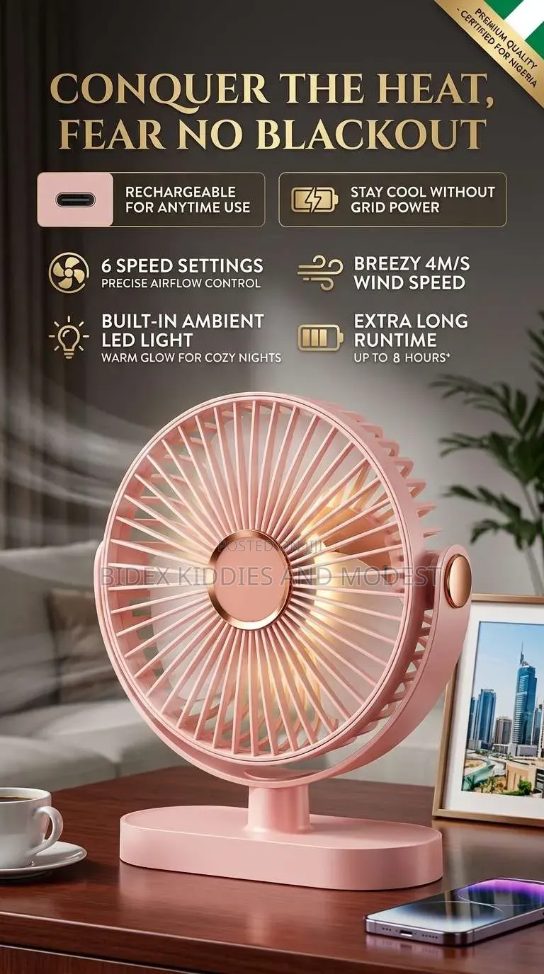 Rechargeable Fan