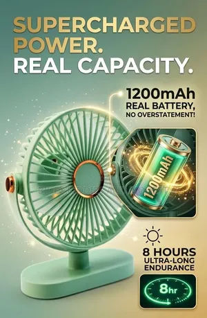 Rechargeable Fan