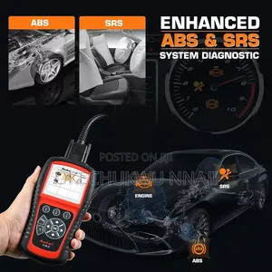 Abs/SRS + Can Obd2 Diagnostic Tool Al619