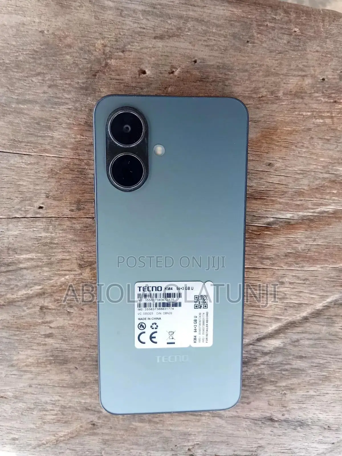 Tecno Pop 10 128 GB Gray