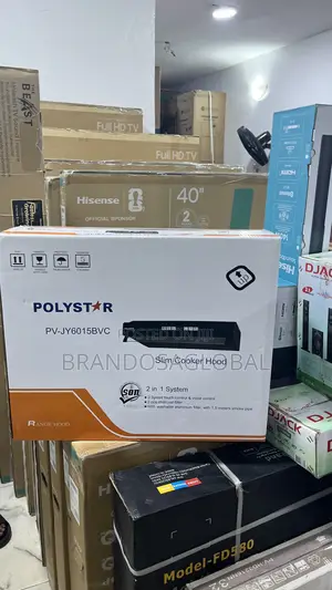 Polystar Slim Cooker Hood Pv-Jy6015bvc – Reliable Everyday Cooker Hood