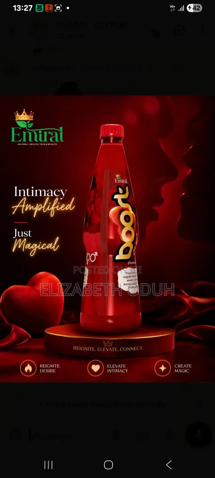 Emiral Boost With Maca