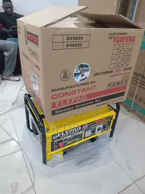 Original Elepaq Constant Sv6800 4.5kva Generator – Sv6800