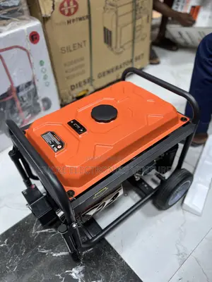 Brand New Lutian Lt3900en-9 4.5kva Key Start Petrol Generator