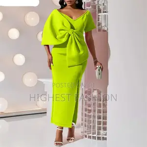 V-Neck Slit Maxi Dress