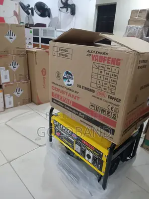 Elepaq Sv6800 4.5kva Portable Manual Generator