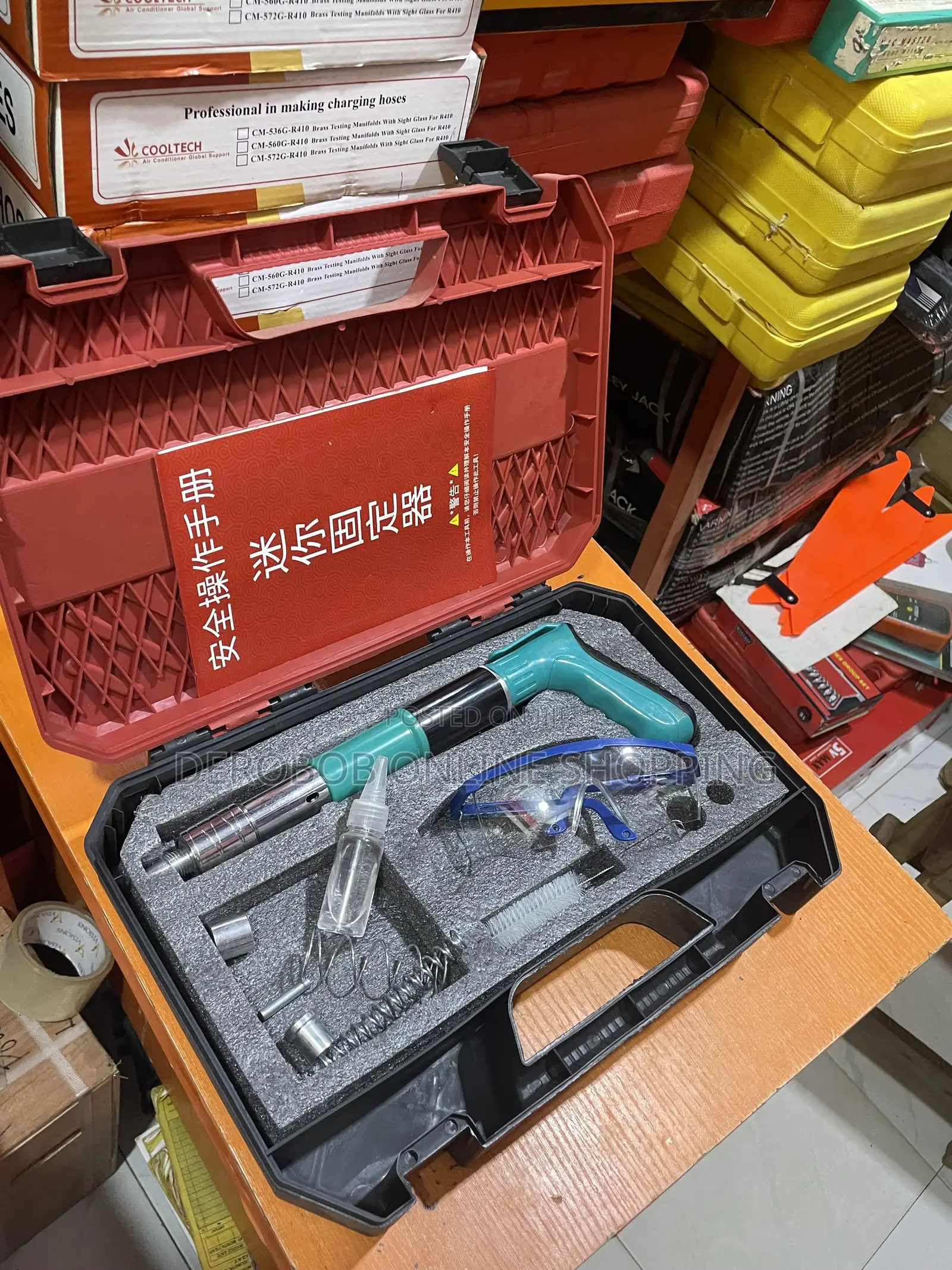 Pneumatic Rivet Nut Tool Kit