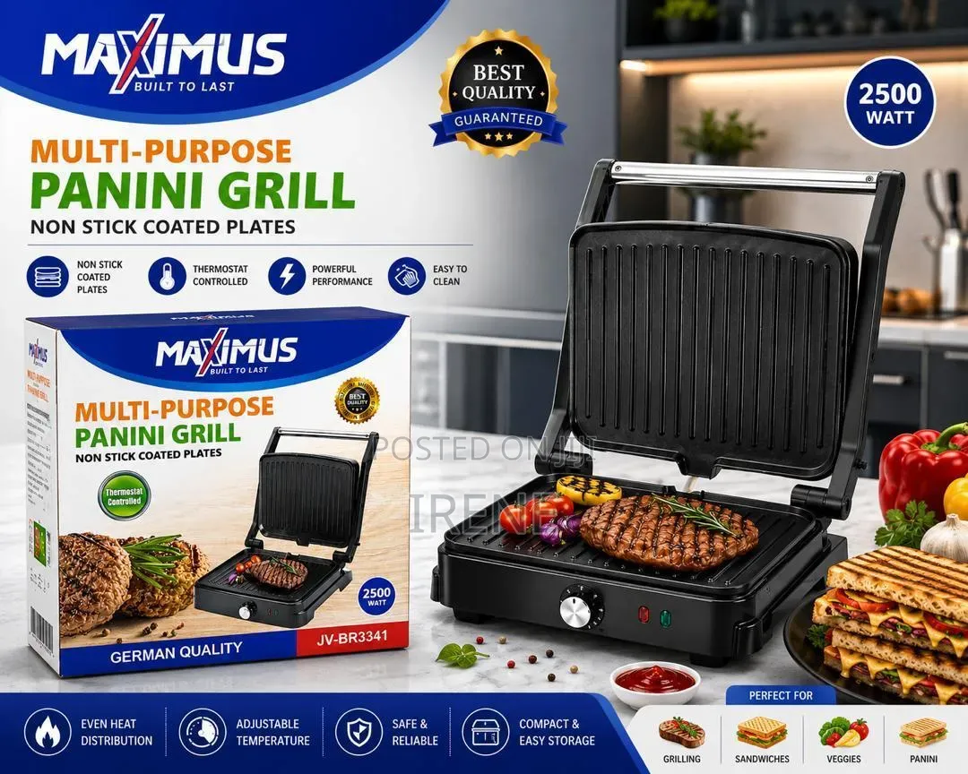 Maximus Multi Purpose Panini Electric Grill