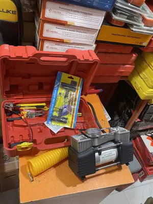 Portable 12v Twin Cylinder Air Compressor