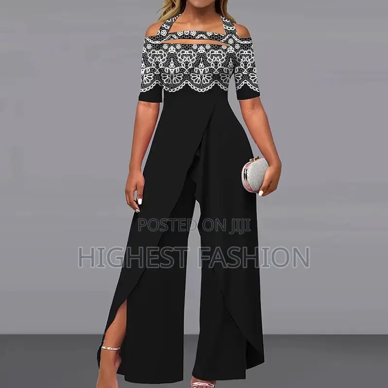 Backless Half Sleeve Jumpsuit Loungewear