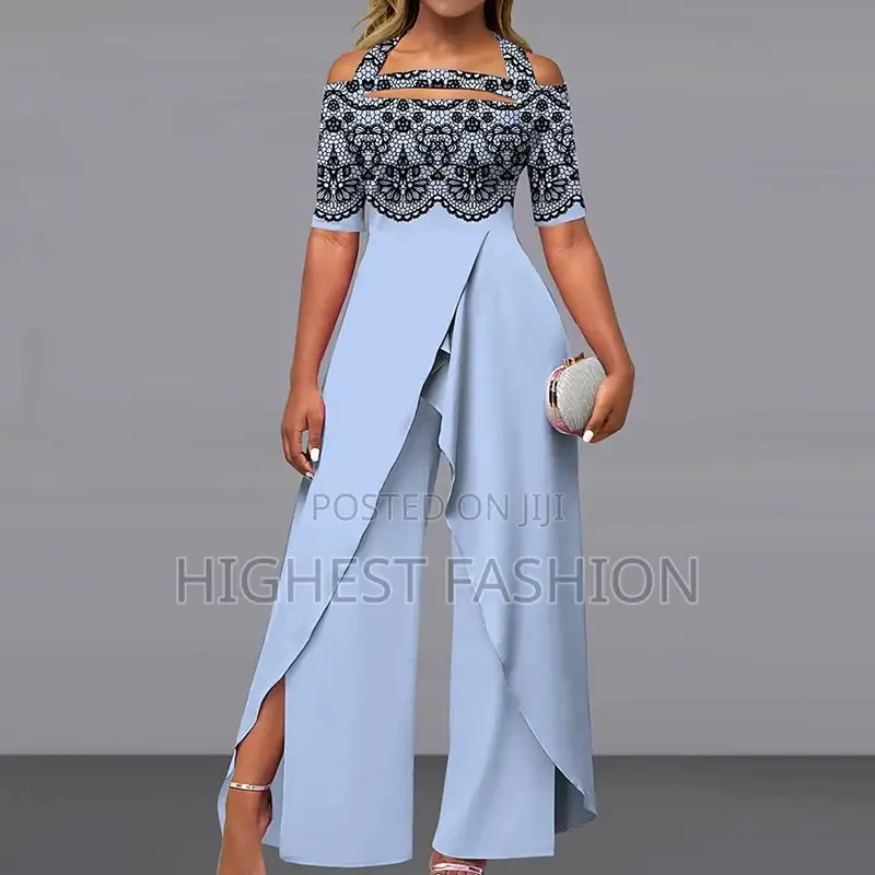 Backless Half Sleeve Jumpsuit Loungewear