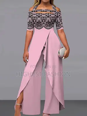Backless Half Sleeve Jumpsuit Loungewear