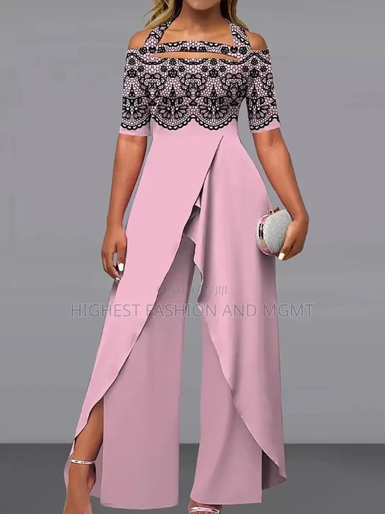 Backless Half Sleeve Jumpsuit Loungewear