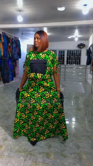 2 Piece Long Skirt and Blouse