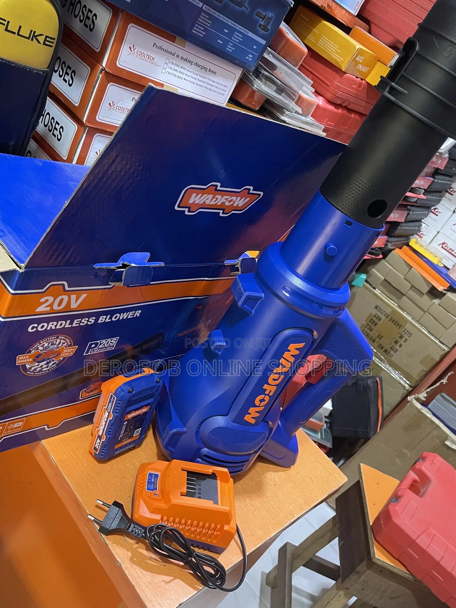 Wadfow 20v Cordless Leaf Blower