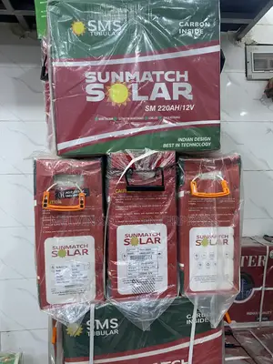 220ah 12v S.M.S Solar Tubular Batteries Available in Store Dm