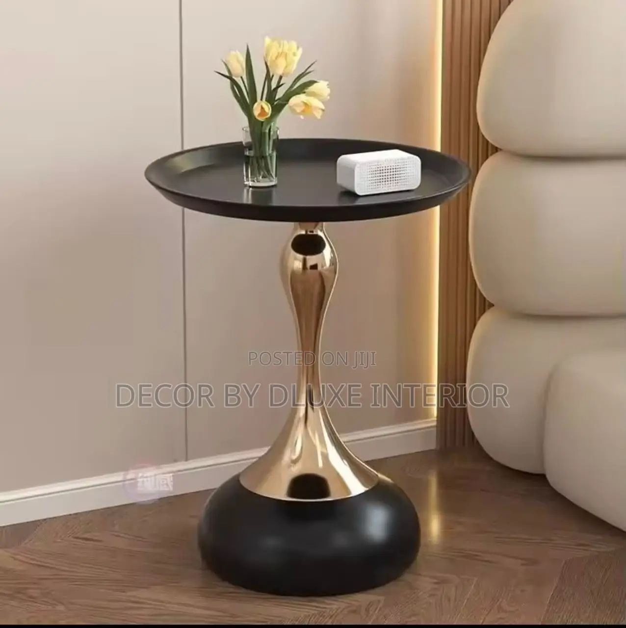 Sculptural Modern Accent Table / Side Stool