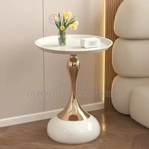 Sculptural Modern Accent Table / Side Stool