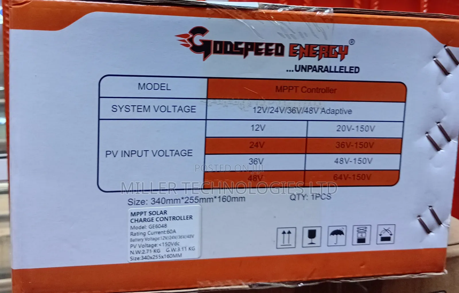 Godspeed 60a MPPT Controller