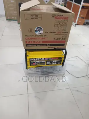 Elepaq Sv6800 4.5kva Heavy Duty Manual Generator
