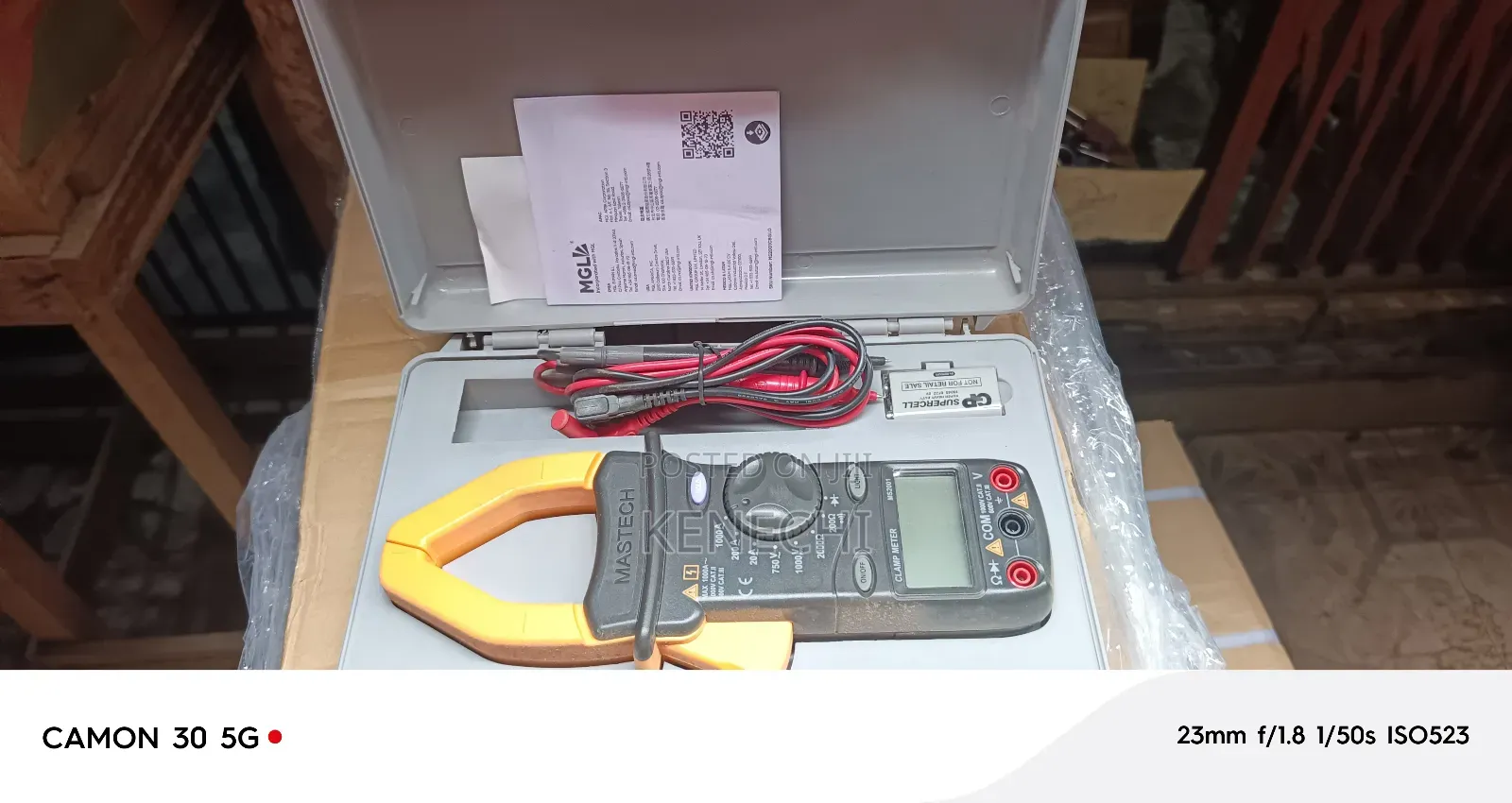 Cramp Meter for Measurements