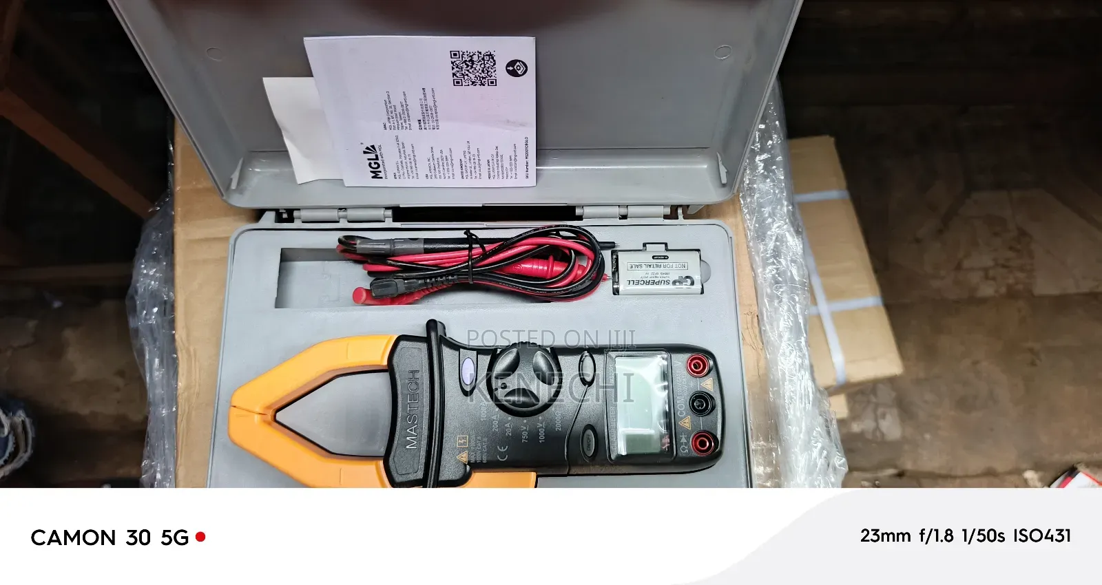 Cramp Meter for Measurements