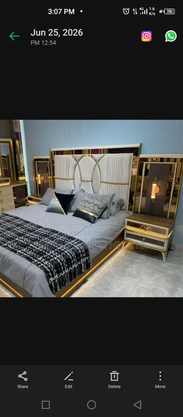 Executive Classic Imported Bed,So Powerful