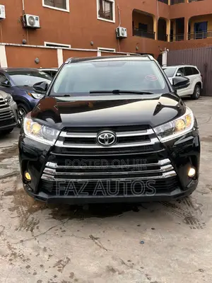 Toyota Highlander Limited V6 4x2 (3.5L 6cyl 6A) 2016 Black