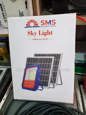 SMS Top Light Solar Flood Light With Solar Panel – 300w