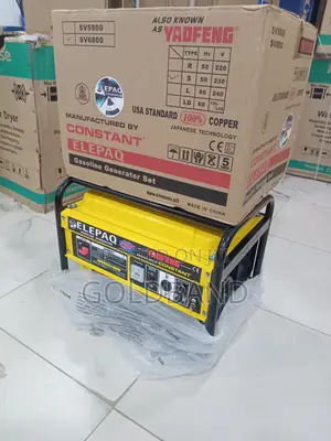 Elepaq Constant Sv6800 Manual Generator for Everyday Use