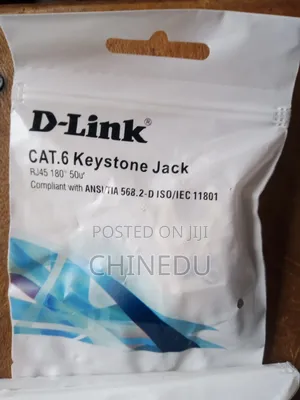 Cat6 D-Link Faceplate