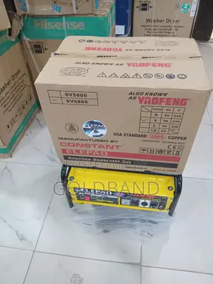 Efficient Elepaq Constant Sv6800 Petrol Generator