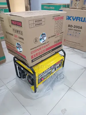 Elepaq Sv6800 4.5kva Rugged Manual Generator
