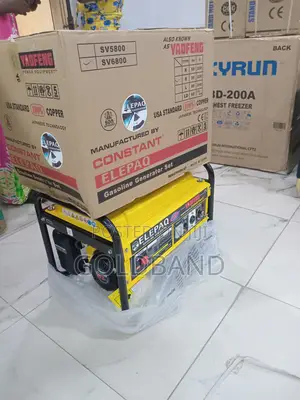 Elepaq Sv6800 4.5kva Generator for Home Backup